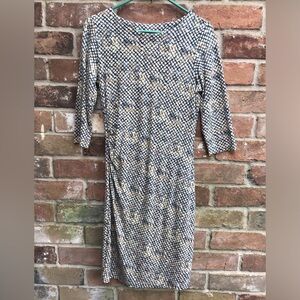 JMcLaughlin faux wrap dress Small